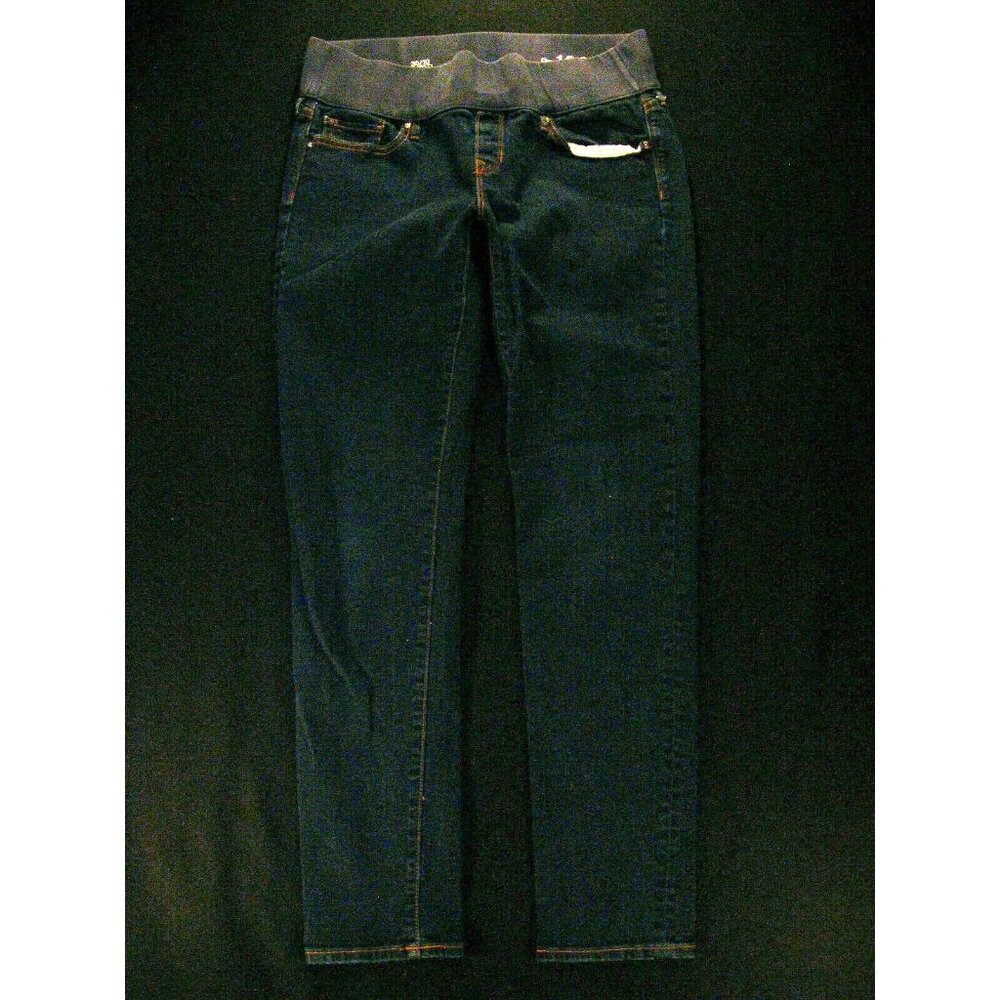 GAP 1969 Maternity Always Skinny Jeans 34 x 30 MEASURED Low-Rise Tag 30/10 Blue